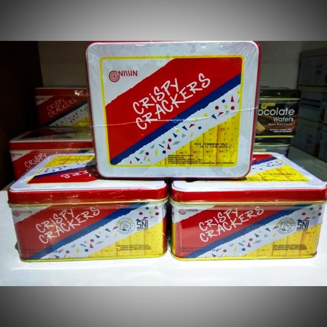 Gambar Nissin Crispy crackers kaleng dari Nyamfood undefined Tokopedia