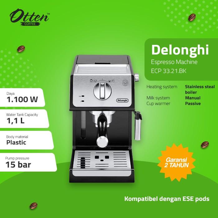 Delonghi - Coffee Maker ECP 33.21.BK 