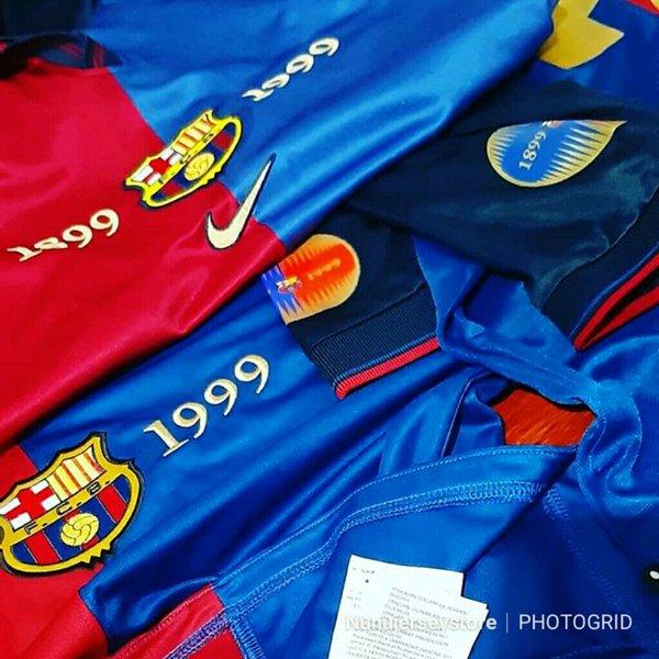 Jual JERSEY BAJU BARCELONA RETRO CENTENARY 1899-1999 GRADE ORI