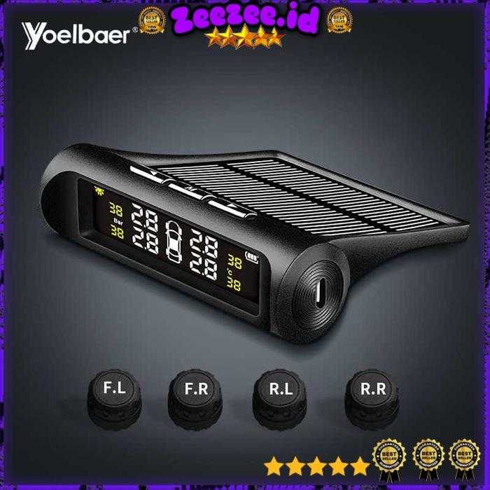 Gambar Yoelbaer Monitoring Tekanan Ban Mobil TPMS Solar Power - TP880 dari Zeezee_id undefined Tokopedia