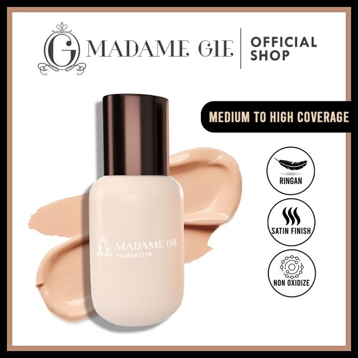 Gambar Madame Gie Airy Cover Stay Liquid Foundation - 03 Medium dari Erfestore undefined 3 Tokopedia
