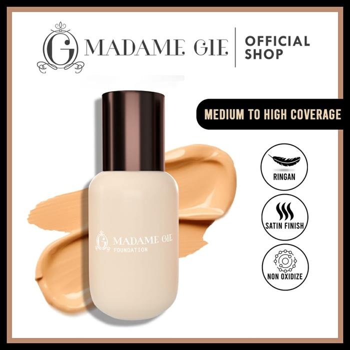 Gambar Madame Gie Airy Cover Stay Liquid Foundation - 03 Medium dari Erfestore undefined 4 Tokopedia
