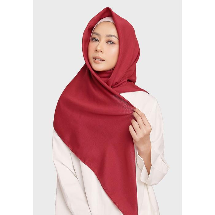 Gambar Diario - Hijab Wanita Plain Scarf Voal Laser Cut - Heart dari Diario undefined Tokopedia