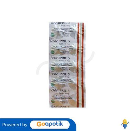 Gambar RAMIPRIL NOVELL 5 MG TABLET dari Apotek Kosambi By GoApotik undefined Tokopedia