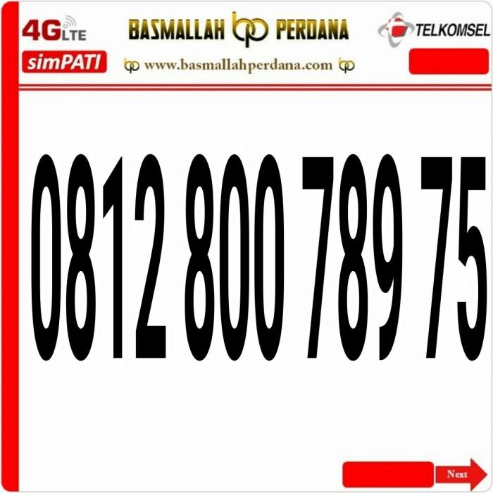 Gambar nomorcantik simpati 4g perdana 0812 800 789 75 psmb9 dari basmallah PERDANA undefined Tokopedia