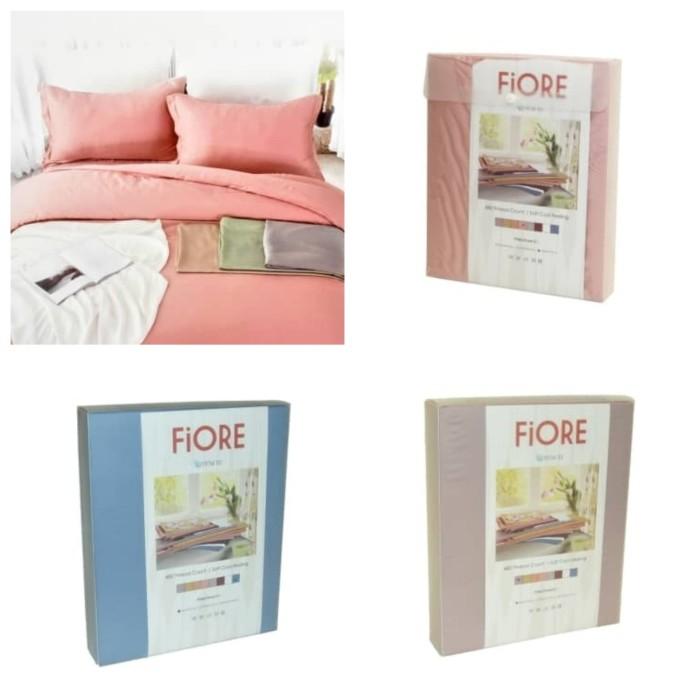 Gambar FIORE SPREI TENCEL 180X200X40 CM - Biru, 160x200 - Merah Muda, 160x200 dari Pagarsih Properti undefined Tokopedia