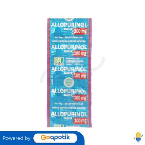 Gambar ALLOPURINOL HEXPHARM 100 MG TABLET dari Apotek Kosambi By GoApotik undefined Tokopedia