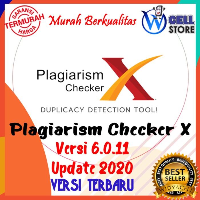 Gambar DVD SOFTWARE PROGRAM APLIKASI PLAGIARISM CHECKER X 2020 VERSI 6.0.11 dari Wcell Store Malang undefined Tokopedia