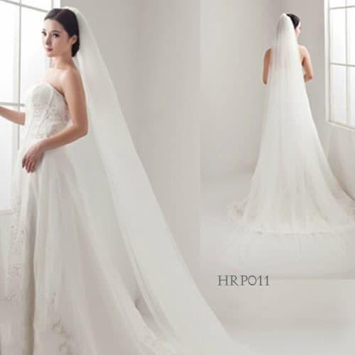 Gambar Aksesoris Slayer l Veil l Kerudung lace Pesta Wedding Pengantin-HRP011 - Putih dari Aksesoris Wedding Online undefined Tokopedia