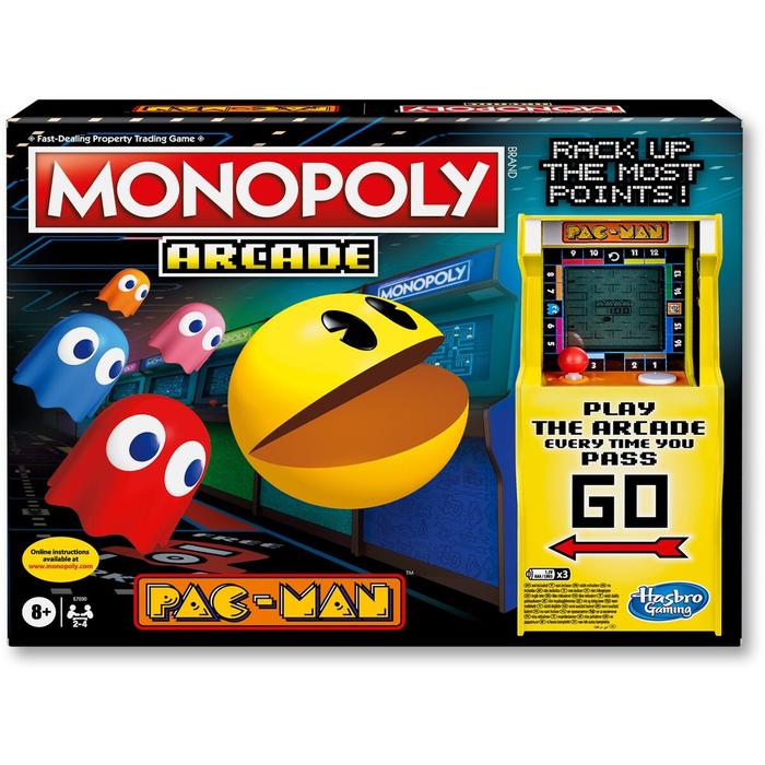 Monopoly Arcade Pacman Original Hasbro Gaming
