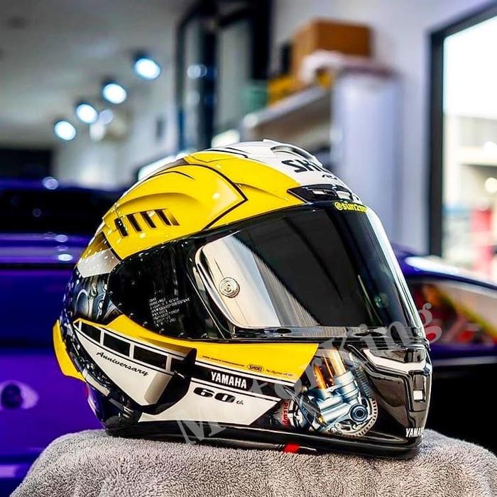 Shoei X14 Yamaha R1 Helmet SHOEI SHOEI X-14 YAMAHA Monster Energy
