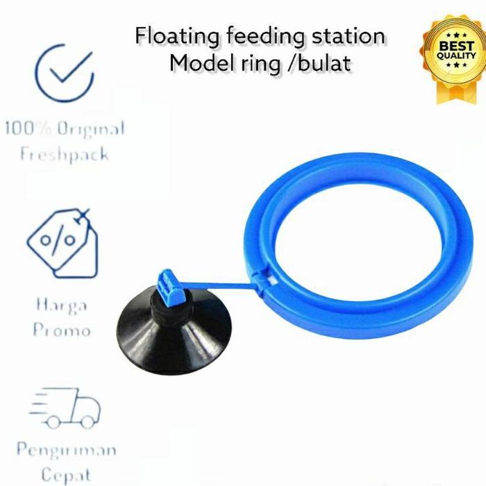Gambar FEEDING FLOATING RING Tempat Makan Pakan Ikan Mengapung aquarium dari Michelle aquatic undefined Tokopedia
