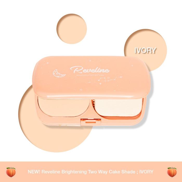 Gambar REVELINE Brightening Two Way Cake New Packaging - Ivory dari Karimastore_id undefined Tokopedia
