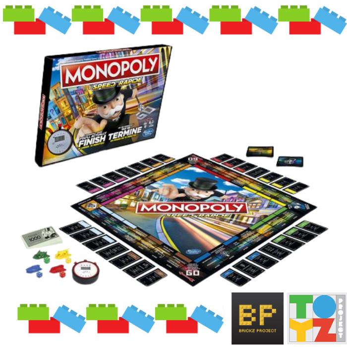 Gambar Monopoly Speed Board Game dari Toyz Project undefined Tokopedia