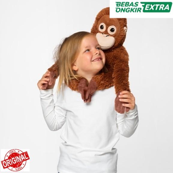 Gambar Boneka Binatang Karakter Orang Utan Lucu Halus Empuk 66cm_Original dari BRAND SWEDIA ORIGINAL undefined Tokopedia