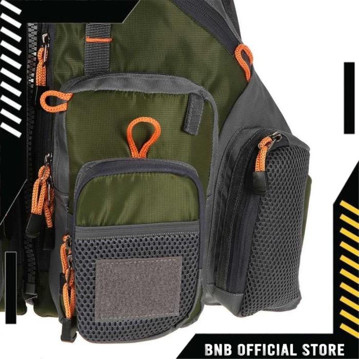Gambar Rompi Pancing Life Jacket Multi Slot Hijau dari CV. BNB STORE undefined Tokopedia