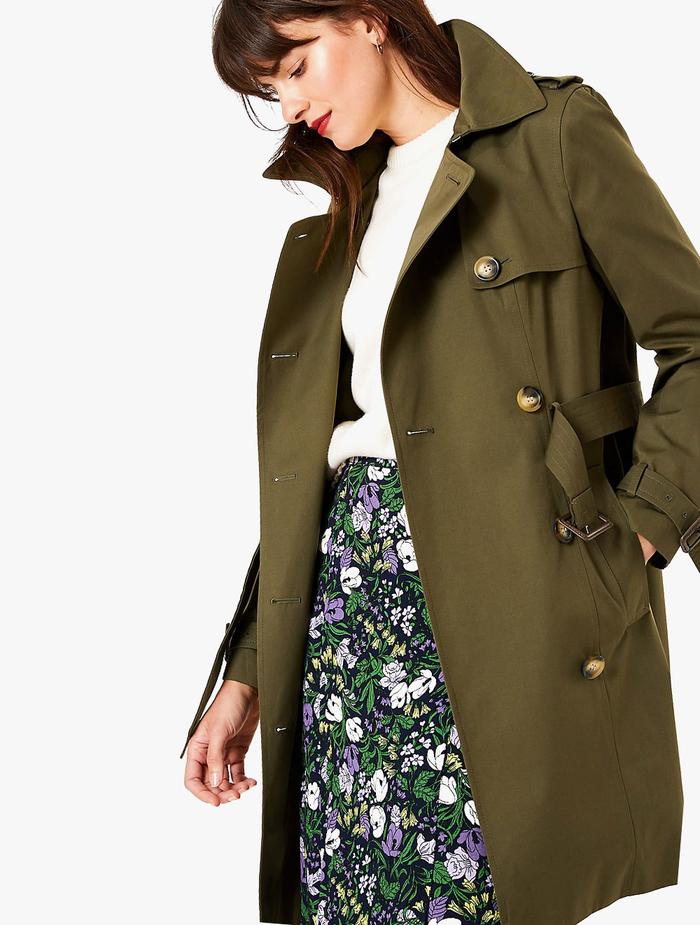 Double Breasted Trench Coat 