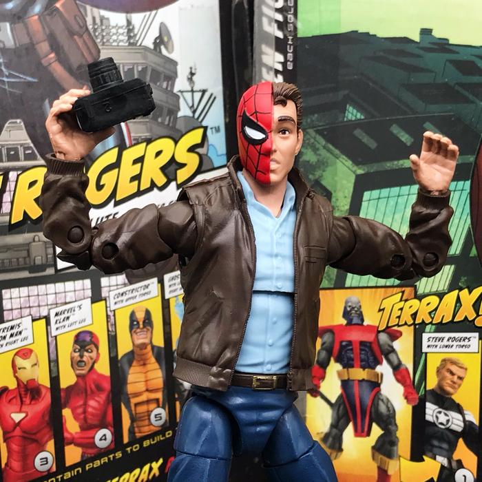 Ml Legends Retro Vintage Peter Parker Spider Spidey Action Figure