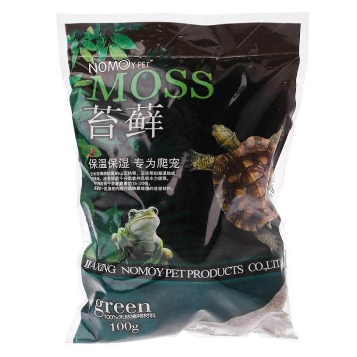 Gambar 100gr Forest Moss Alas Kandang Substrate Bedding Reptil NOMOY NC-01 dari Nomoy Pet Murah Indonesia undefined Tokopedia
