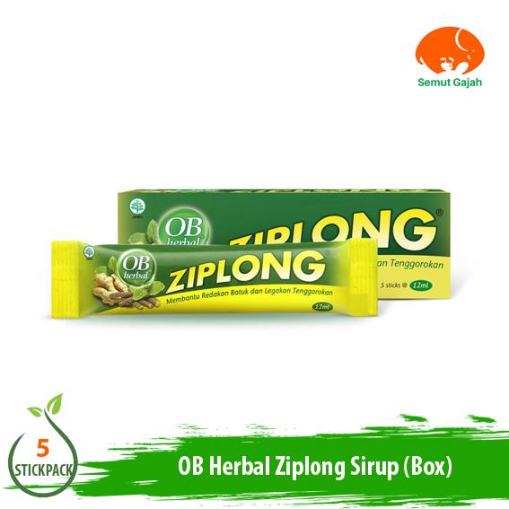 Gambar OB Herbal Ziplong Sirup Box (Isi 5 Stickpack) dari Semut Gajah Semarang undefined Tokopedia