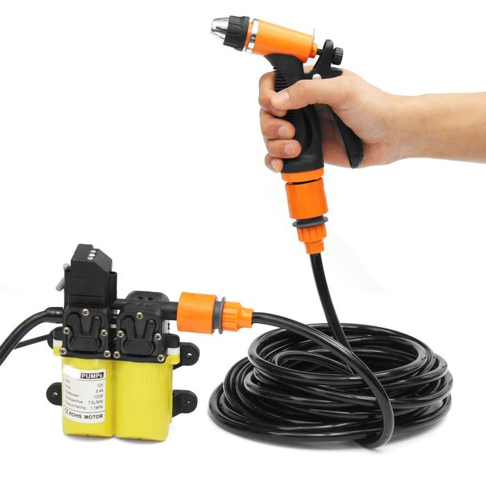 Tool 12v 100w Mini Portable Electric Washer Pump Car Washer Pump