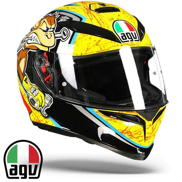 Jual Helm AGV K3SV Bulega Helm AGV K3 SV Monkey Full Face Helm 