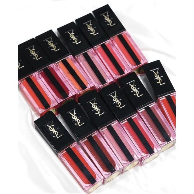 Son Ysl Water Stain Glow Ysl 202 Insurgent Red Lip Stain Glow Ysl