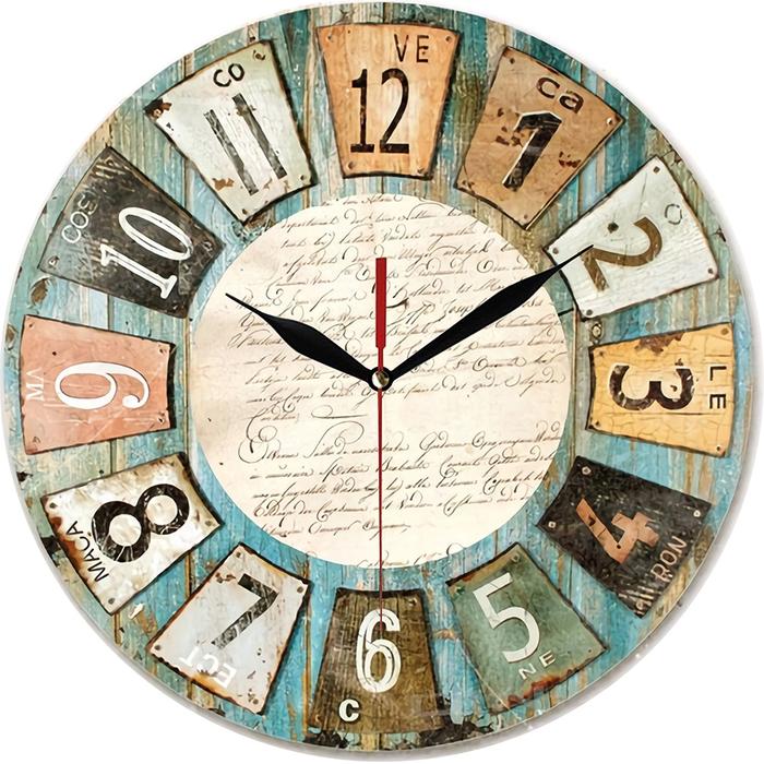 Gambar Jam Dinding Unik Minimalis Vintage Kayu Hiasan Dekorasi Aesthetic - Wood dari DEcTionS Living undefined Tokopedia