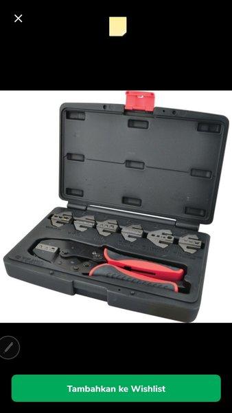 Gambar KEN5155740K Kennedy.RATCHET CRIMPING TOOL C W INTERCHANGEABL Top Ready dari INDO MECHANIC undefined Tokopedia
