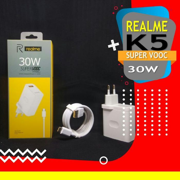 Jual CHARGER REALME PRO PRO SUPER VOOC 30W USB TIPE C ORIGINAL