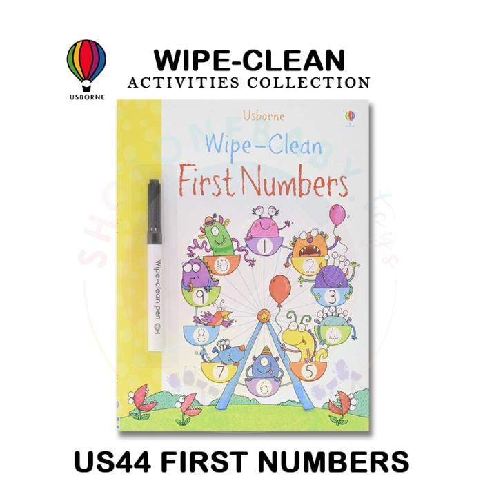 Gambar Buku Anak Usborne Wipe Clean Activity Books Set With Marker Pen Part 2 - First Letters dari shoponebaby undefined Tokopedia