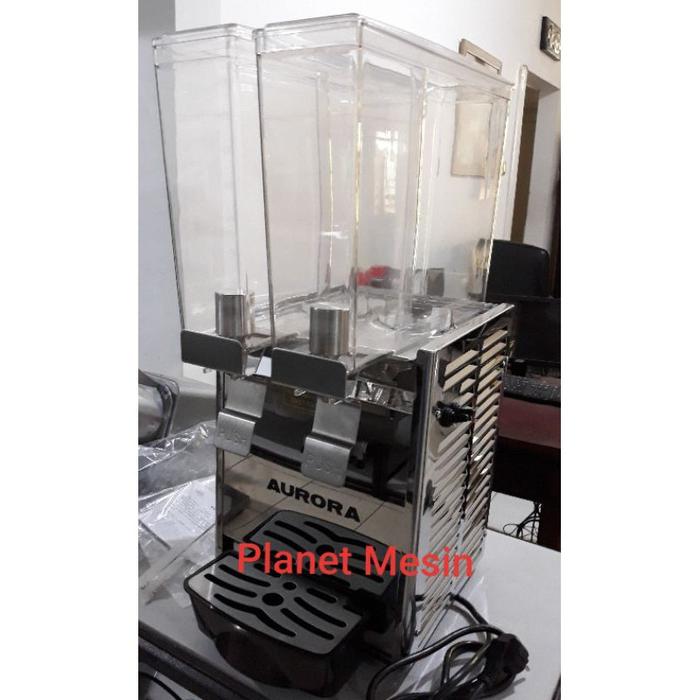 Gambar Mesin Juice Dispenser Mesin Milo 2 Tabung Aurora dari alfatih65 undefined Tokopedia
