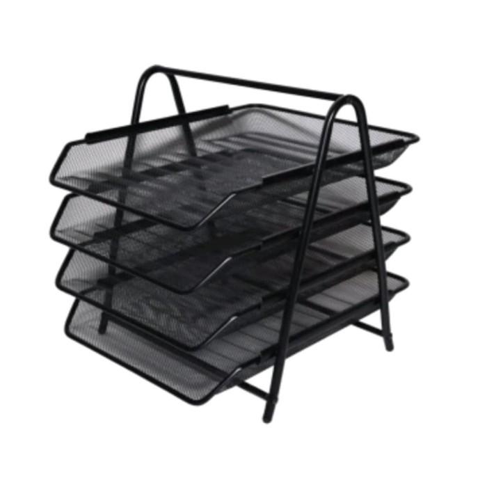 Gambar Filling tray 4 tiet/Tempat file 4 susun/Tray filling - Putih - Putih dari Barbeque shop23 undefined Tokopedia