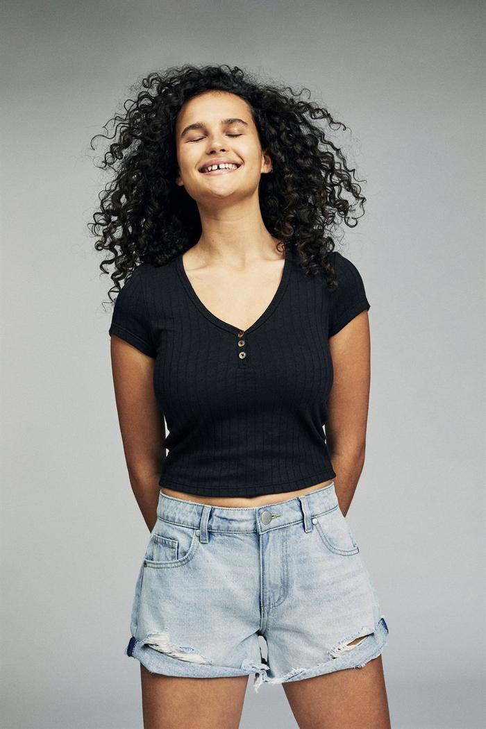 cotton on denim shorts