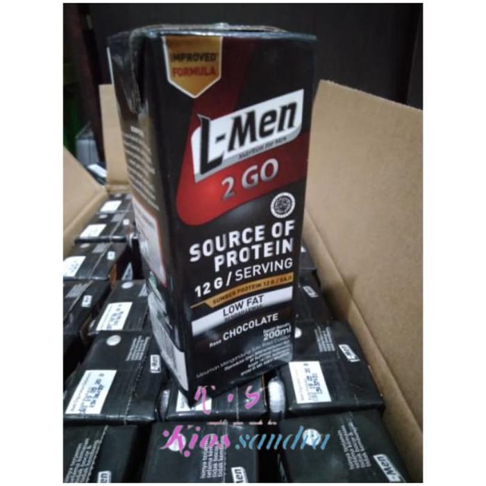 Gambar Grosir L-men 2go Lmen 2 go chocolate 200ml dari Ayirpes undefined Tokopedia