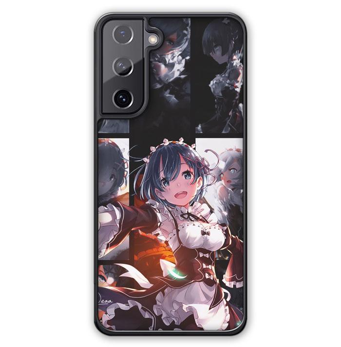 Jual Casing Case Samsung Galaxy S21 Plus Rem Anime ReZero OK008