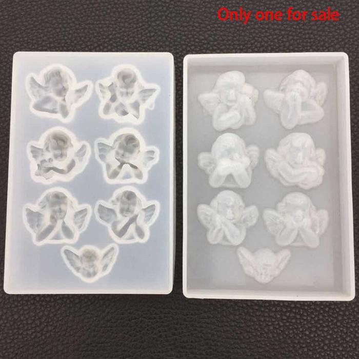 Gambar Cetakan Resin Epoksi Uv Tanah Liat Bentuk Malaikat Kecil Bahan dari Auto Kyim undefined Tokopedia