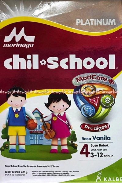 Gambar Chil School Morinaga Platinum Rasa Vanilla Susu Bubuk Untuk Anak Usia dari Fredella Heidii undefined Tokopedia