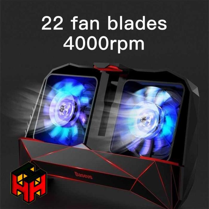 Gambar Baseus Gaming Smartphone Cooling Gamepad - ACSR-MS01 dari Kayudesa undefined Tokopedia