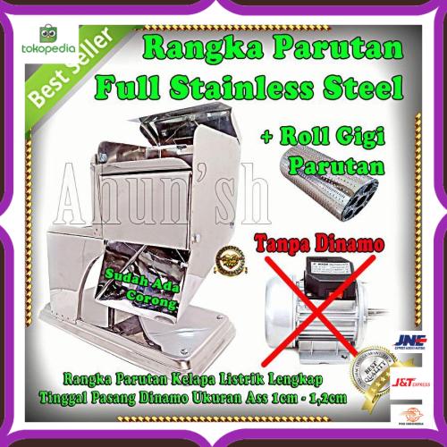 Jual Parutan Kelapa Tanpa Dinamo Rangka Parut Kelapa Listrik Roll Gigi Kota Surabaya Wulanda Storee Tokopedia