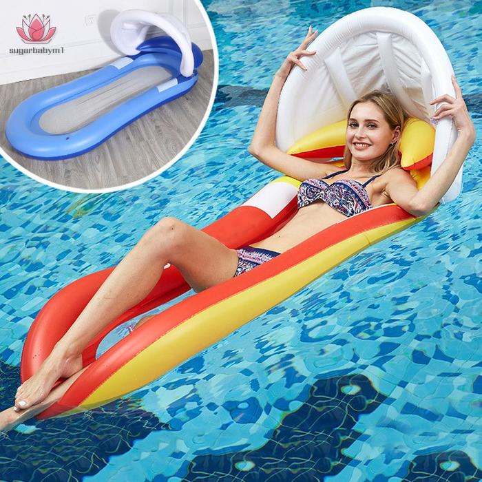 Floating Canopy For Pool SUNJOY 10'x10' Pool Float With Canopy