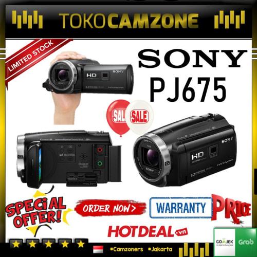SONYビデオカメラセット SONY HDR-PJ675(W) Sony Hdr-pj675