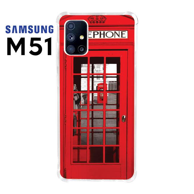 Gambar Casing Custom Case Samsung M51 Softcase Anticrack Red Phone dari Heavencase undefined Tokopedia