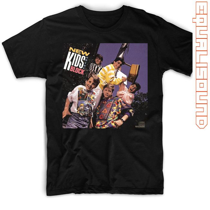 Gambar Kaos Band NEW KIDS ON THE BLOCK - FACE THE MUSIC dari EQUALISOUND undefined Tokopedia