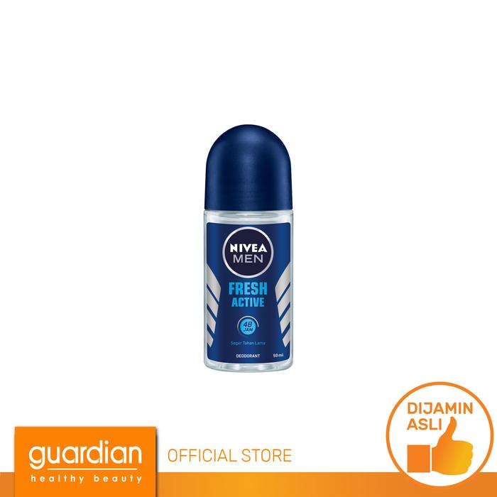 Gambar Nivea Men Fresh Active Roll On 50Ml dari Guardian Official Store undefined Tokopedia