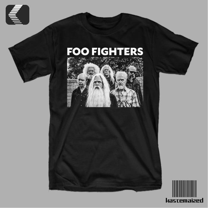 Jual Kaos Band FOO FIGHTERS - OLD BAND 