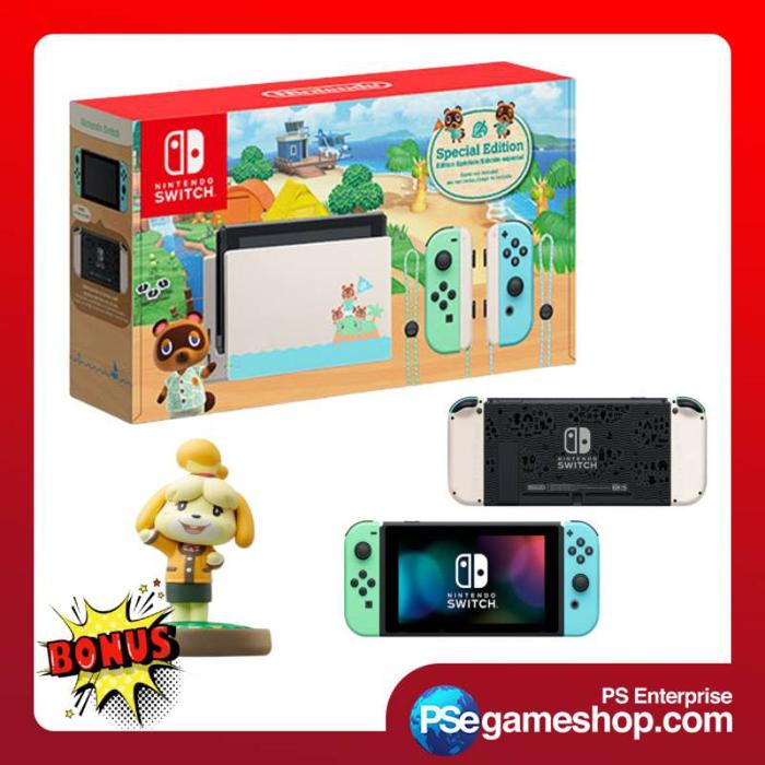 Nintendo Switch Animal Crossing Special Edition Jual Nintendo