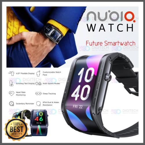 新品未開封) Nubia Watch 近未来スマートウォッチ（Jual Nubia Watch  