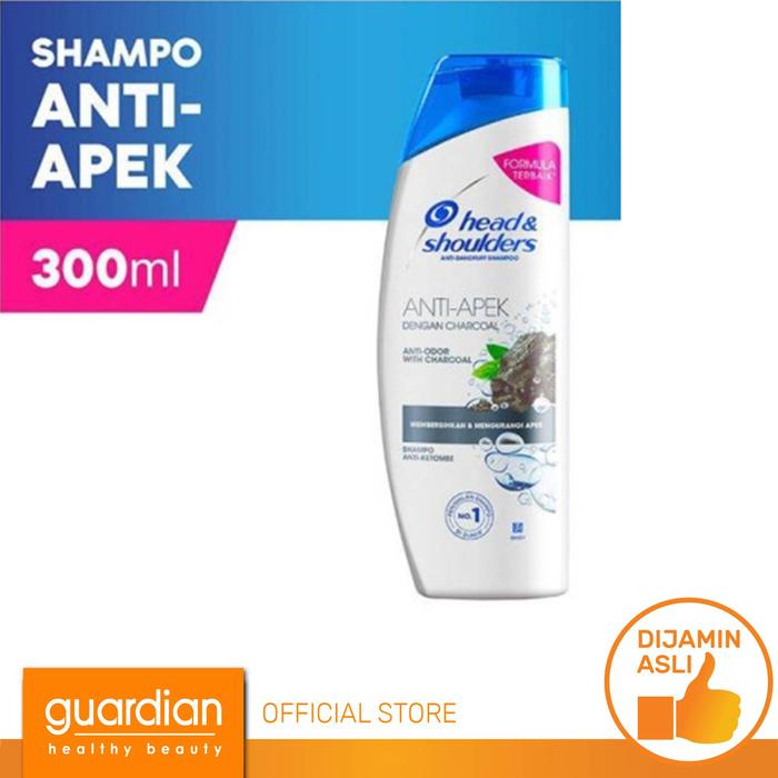 Gambar Head & Shoulders Shampoo Anti Apek Charcoal 300Ml dari Guardian Official Store undefined Tokopedia