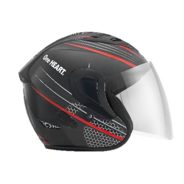Gambar Helm Honeycomb Black Red (M) dari Honda Cengkareng undefined Tokopedia